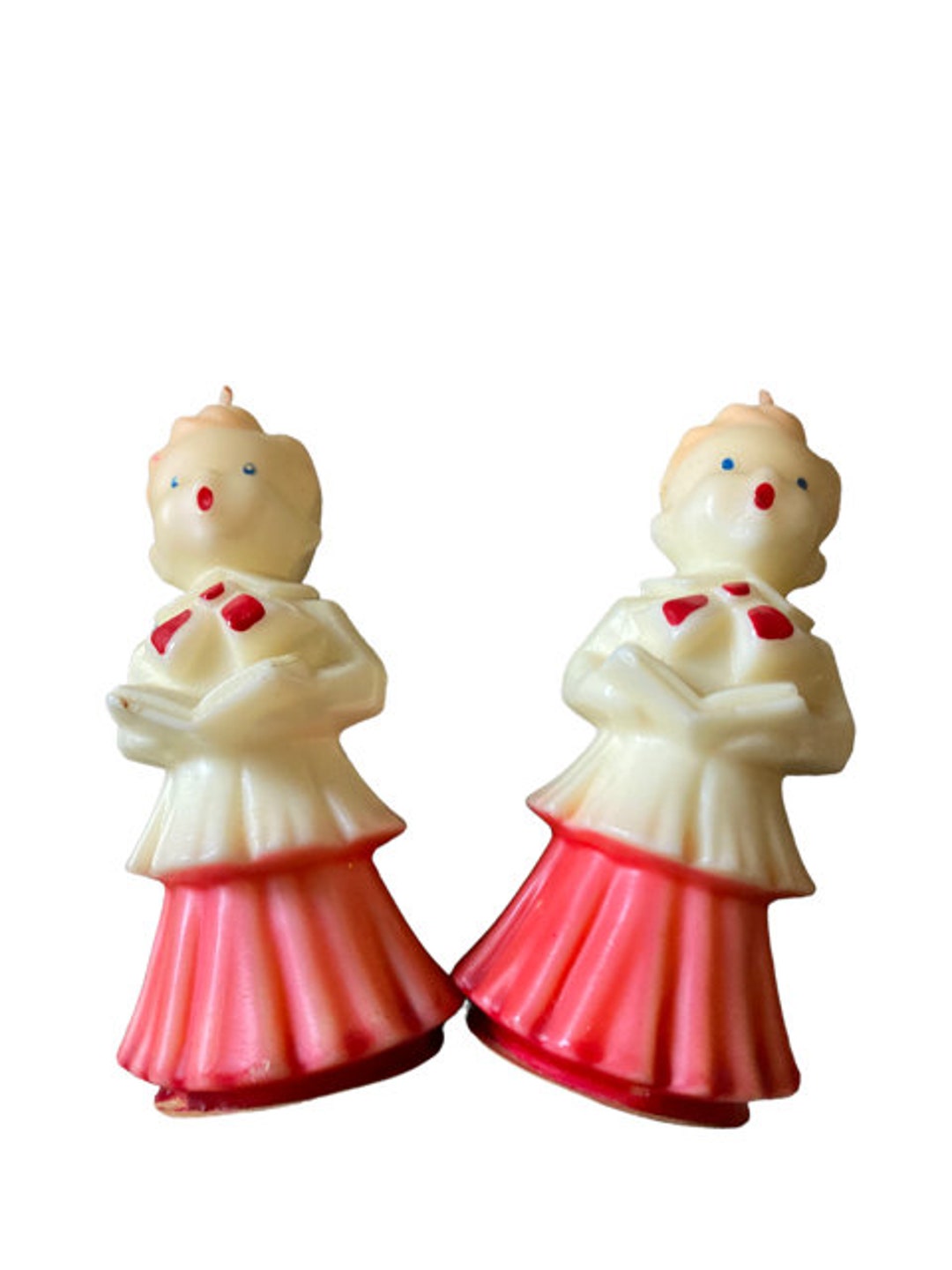 Vintage Gurley Candles Choir Boys Christmas Candles Etsy