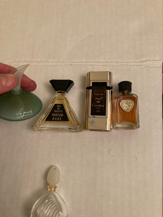vintage cartier perfume bottles