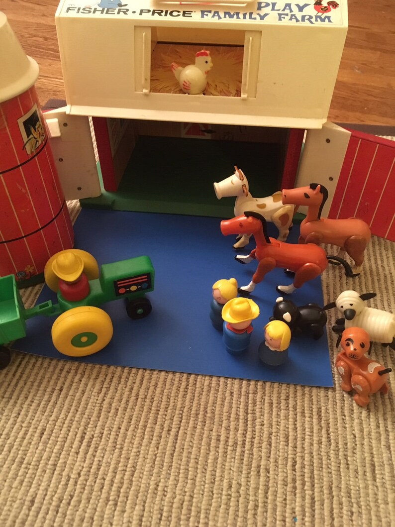 fisher price farm set 1980