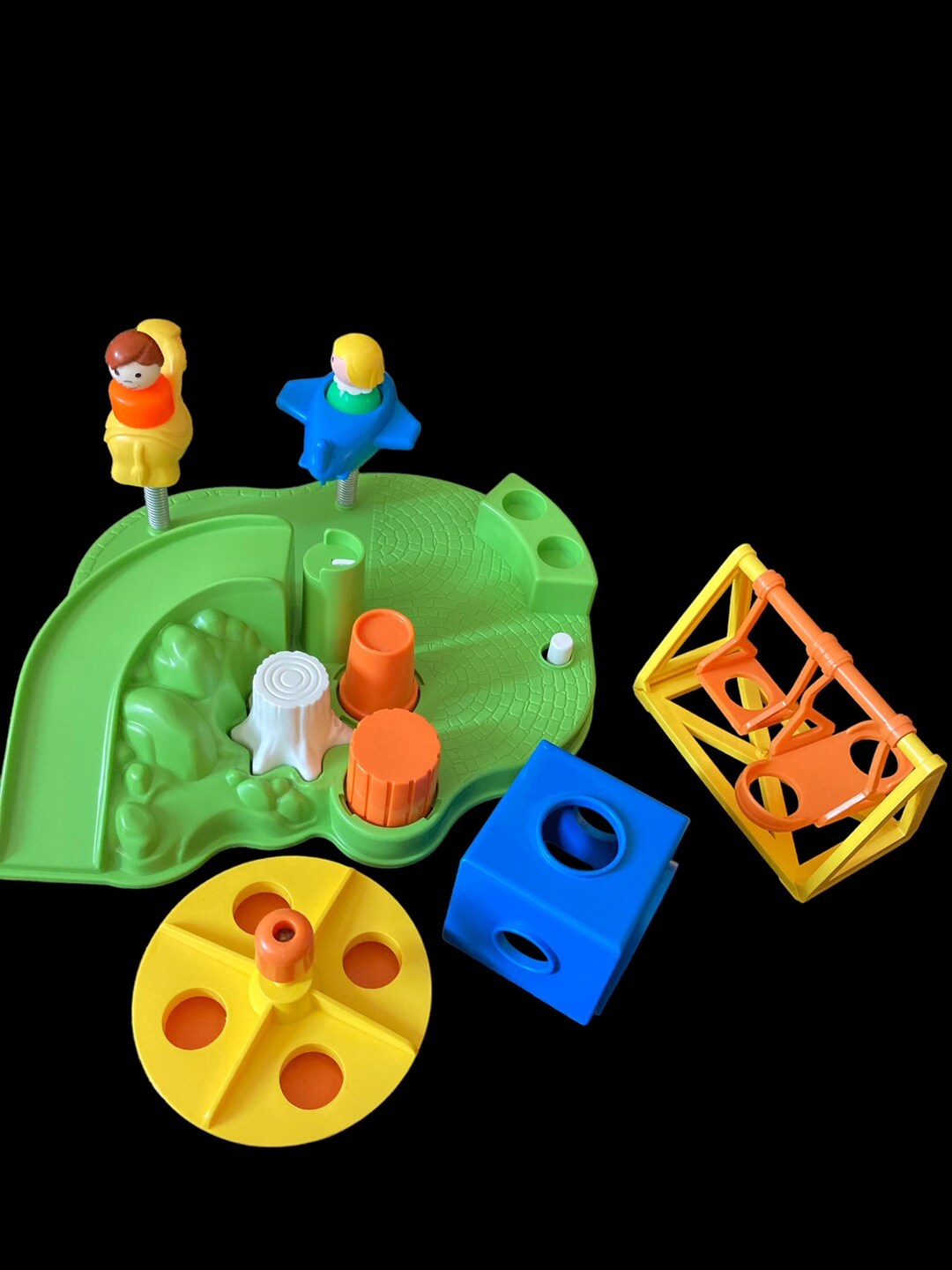 Vintage , Fisher Price, Playground ,pieces ,2525 ,1986 , Complete Etsy