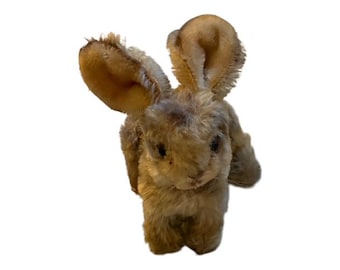 Steiff Bunny Baby Rabbit Sassy 8 Inches Original Bows Vintage 1965