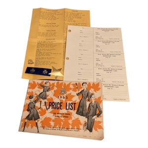 Rare , Années 1960 , Guides , Objets de collection pour guides , Catalogue des années 1960 , Cartes de membre , autocollants , Partition de chansons