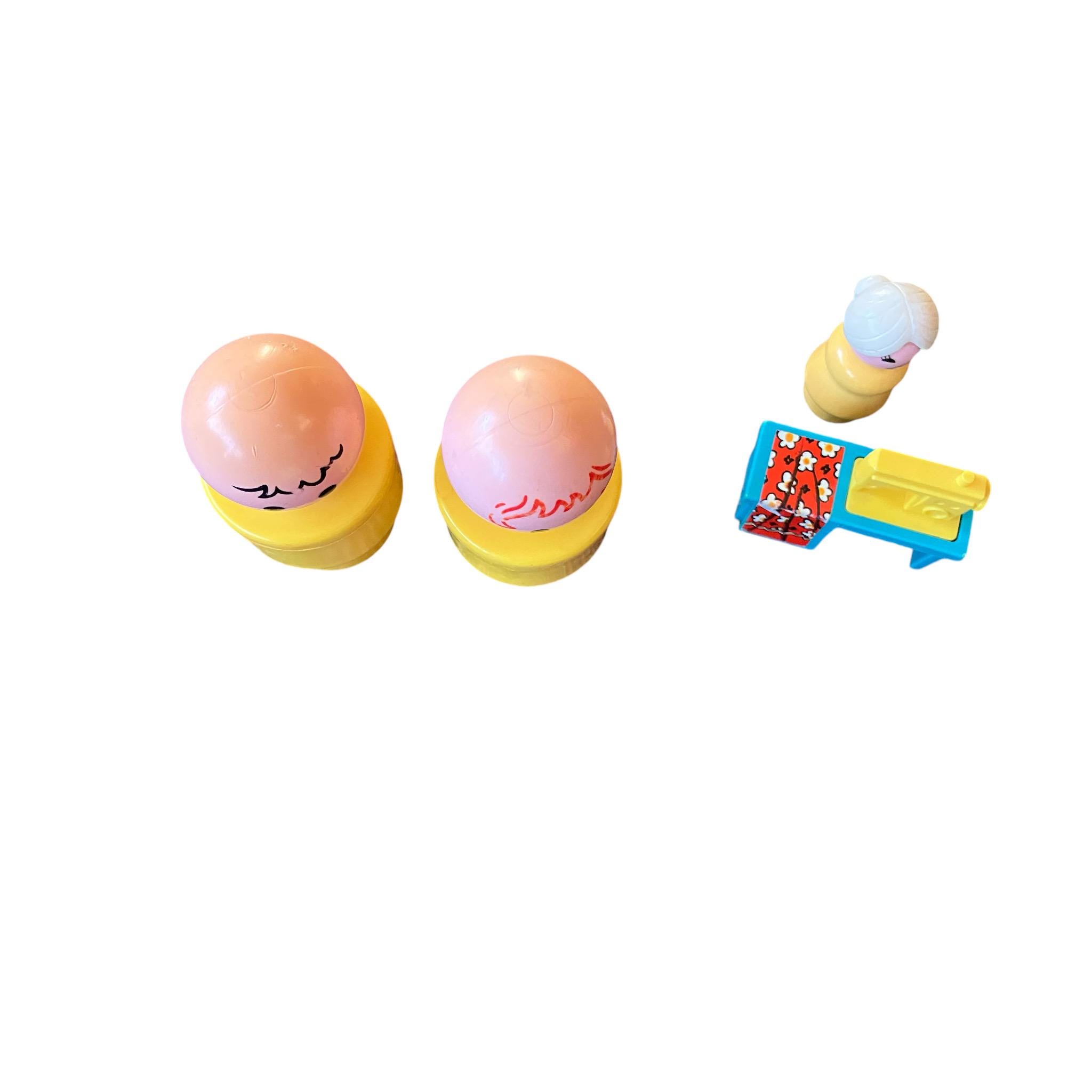 Fisher Price , Play Family ,HTF , Plastic , Mom With Sewing