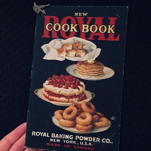 1922 Royal Cook Book, Vintage Baking Recipes
