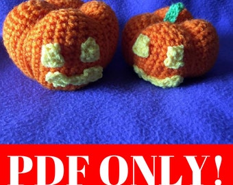 Little Jack O' Lanterns Crochet Pattern