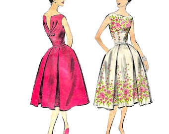 Vestido de fiesta de los años 50 - Busto 37 (PDF)
