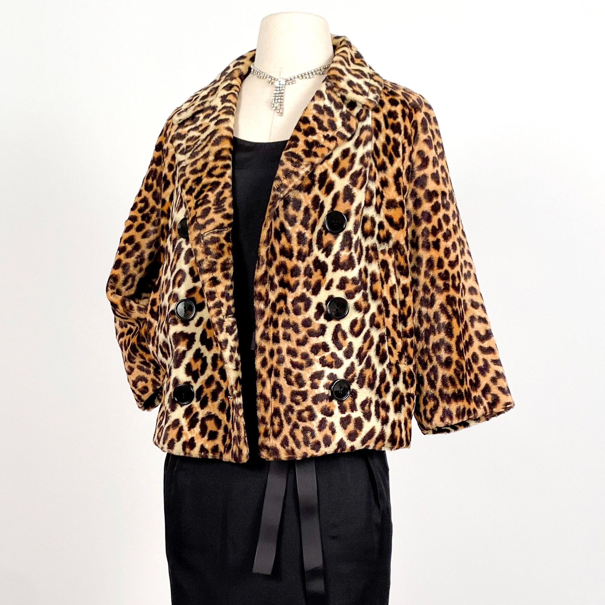 Leopard Fur Coat - Etsy