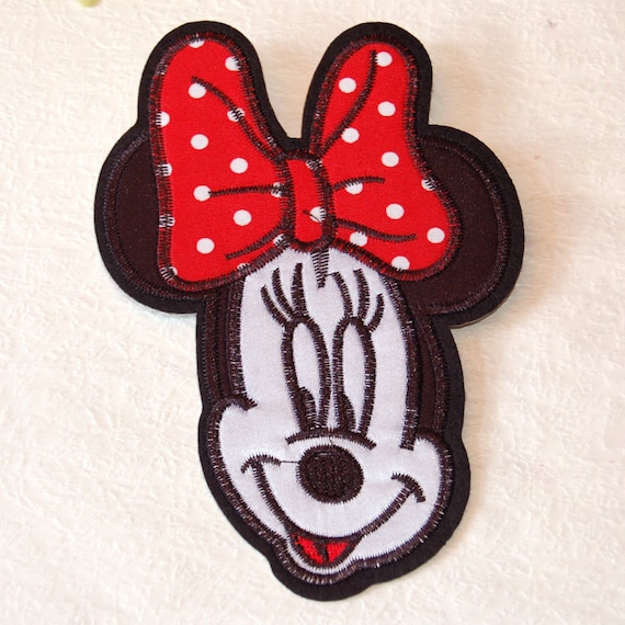 5Pcs Cartoon Iron On Patches Embroidered Fabric DIY Applique Craft Sewing