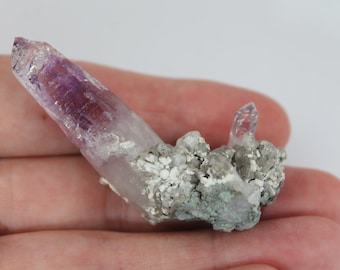 Natural Vera Cruz Amethyst Crystal Cluster Mexico 14.44g