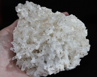 Natural Clear Quartz Crystal Cluster 417g