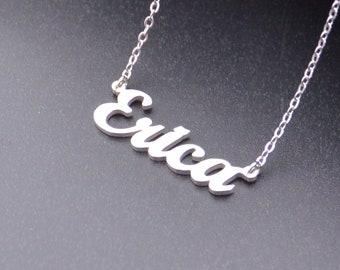Dainty Name Necklace-Personalized Name Chain Necklace-Cursive Name Necklace-Birthday gift for Her