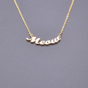 Personalized Cursive Name Necklace,You Can Custom Any Name,Birthday Gift For Girlfriend