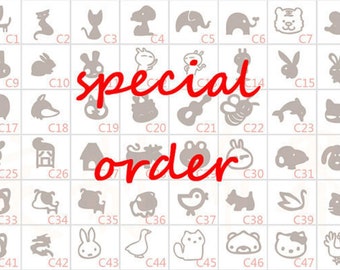 Custom Animal Icon Stamp: Special Order