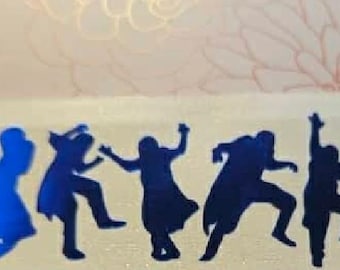 Many Dancing Vessels Sticker