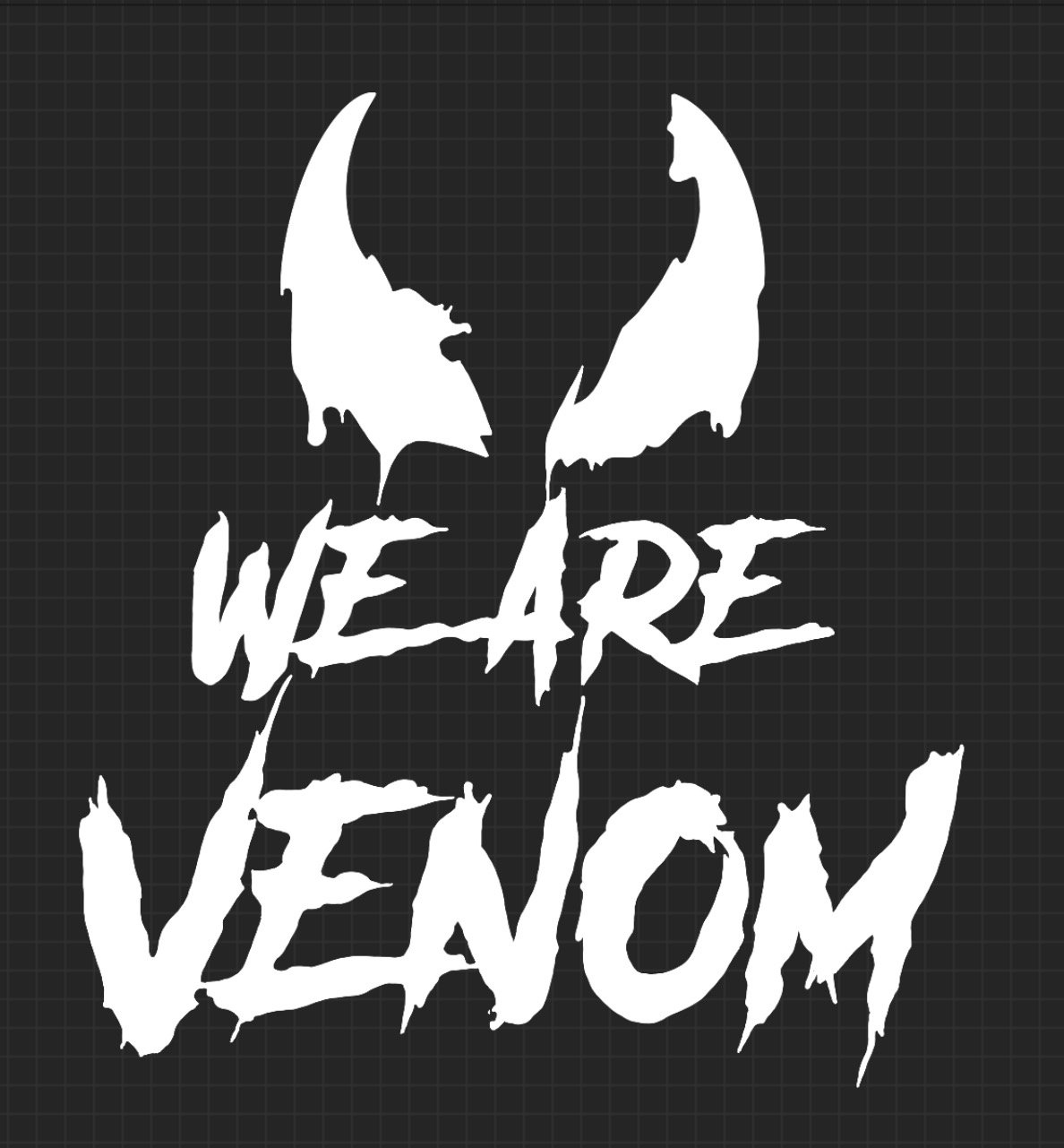 We Are Venom Sticker - Etsy