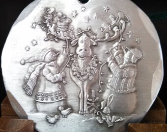 Moose Christmas Ornament