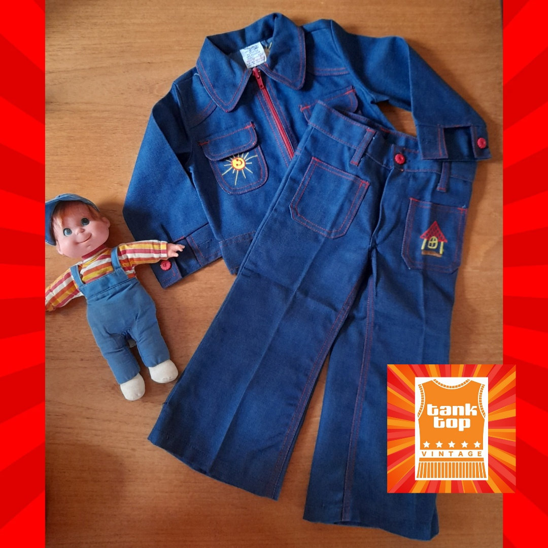 Abbigliamento per bambini anni '70 Italia