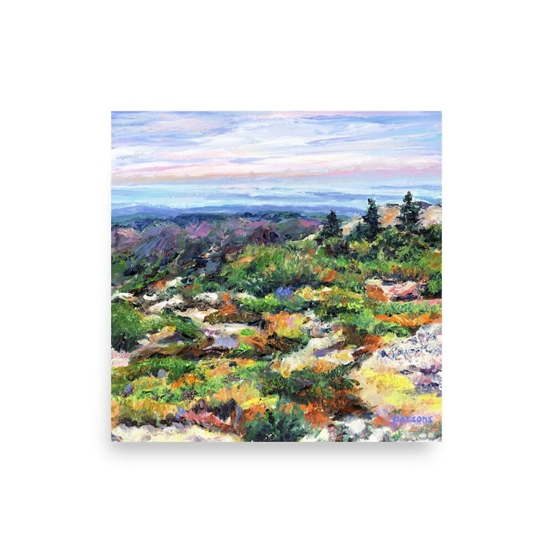 Cadillac Mountain Morning 10x10