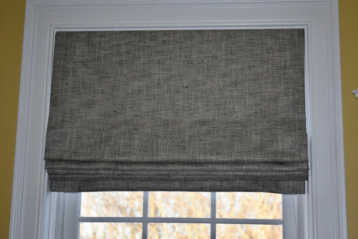 Custom Roman Shades Etsy