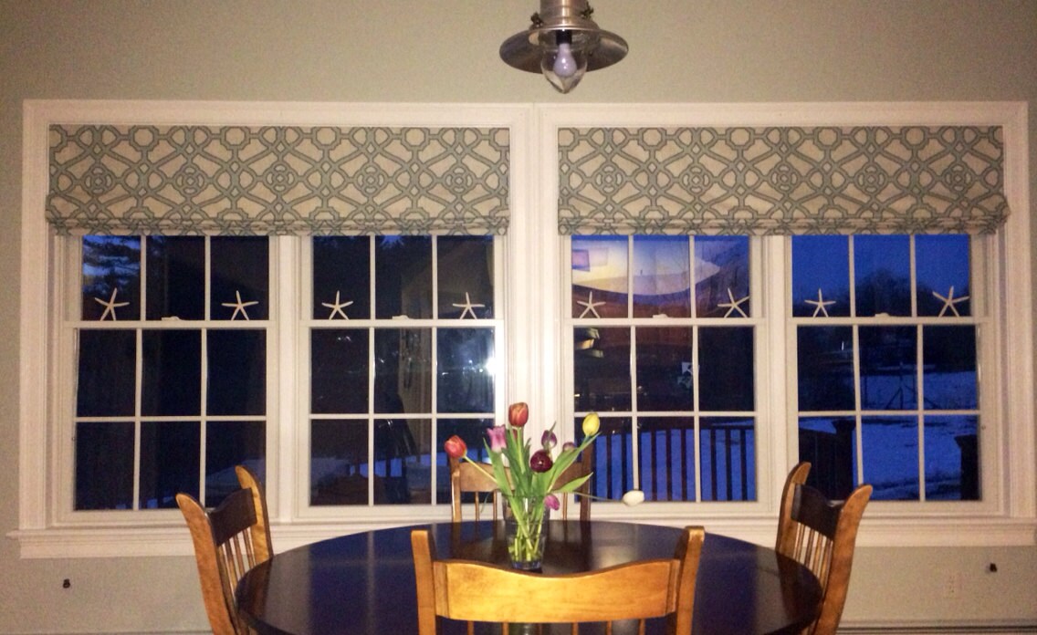 Custom Roman Shades Etsy