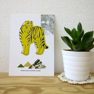 Postcard Tiger image 2