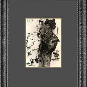 Pablo Picasso Toros lithograph by Mourlot Press 1961