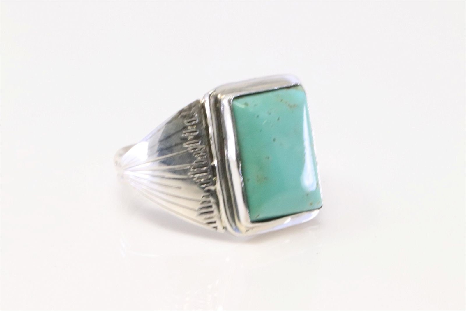 Running bear turquoise ring - Etsy 日本