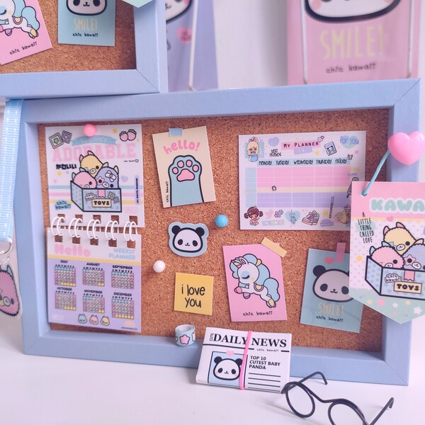 Tableau d'affichage miniature super mignon par Chic kawaii