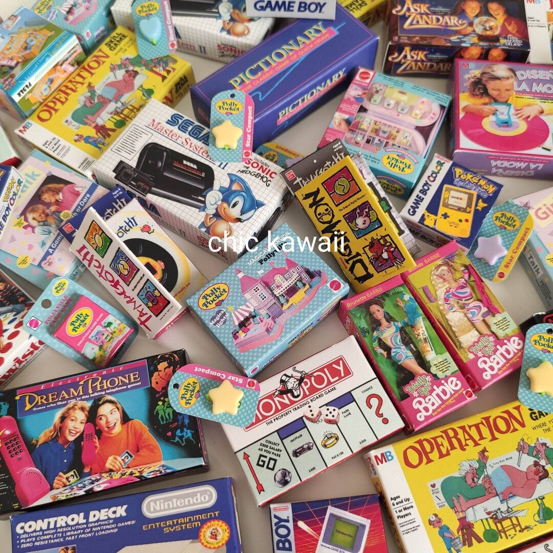 Polly Pocket Barbie Chabel Vintage Toys Miniatures by Chic Kawaii - Etsy