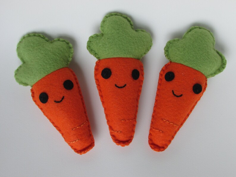 Carrot Plush Kawaii Carrot Toy Carrot Stuffed Animal | Etsy