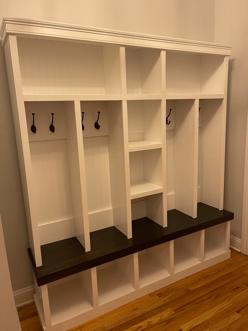 Mudroom Locker Hall Tree Proudly American Etsy