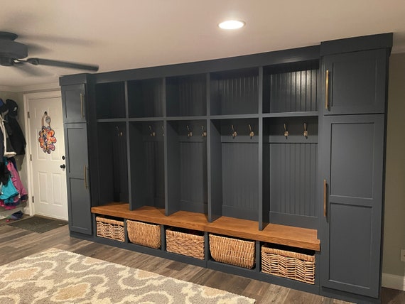 Mudroom Lockers Hall Trees Custom Mudroom Lockers Mudroom Etsy UK