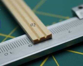 battiscopa per pavimento modanatura porta finestra copertura battiscopa rivestimento per 1/12 - scala 1/6 casa delle bambole fai da te diorama TIPO 02