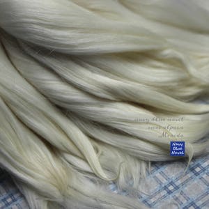 mechas suri alpaca 5&quot; (13 cm) MERIDA fibras loiras naturais, mechas brancas, lavadas e penteadas para cabelos de boneca, perucas ou reroot