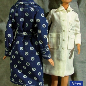 COAT PATTERN and Sewing TUTORIAL for Barbie, Instant Download Printable ...