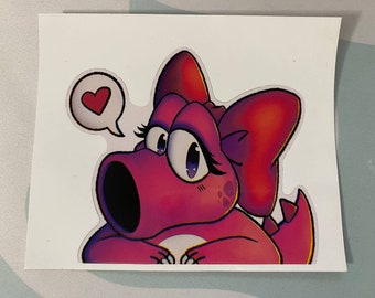 Birdo Peeker Sticker