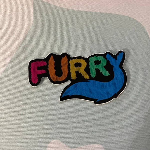 Furry Sticker