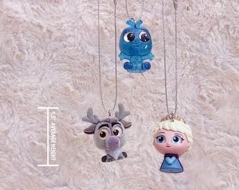 アナと雪の女王 3点セット ディズニー ドアブルズ ミニ クリスマス オーナメント セット