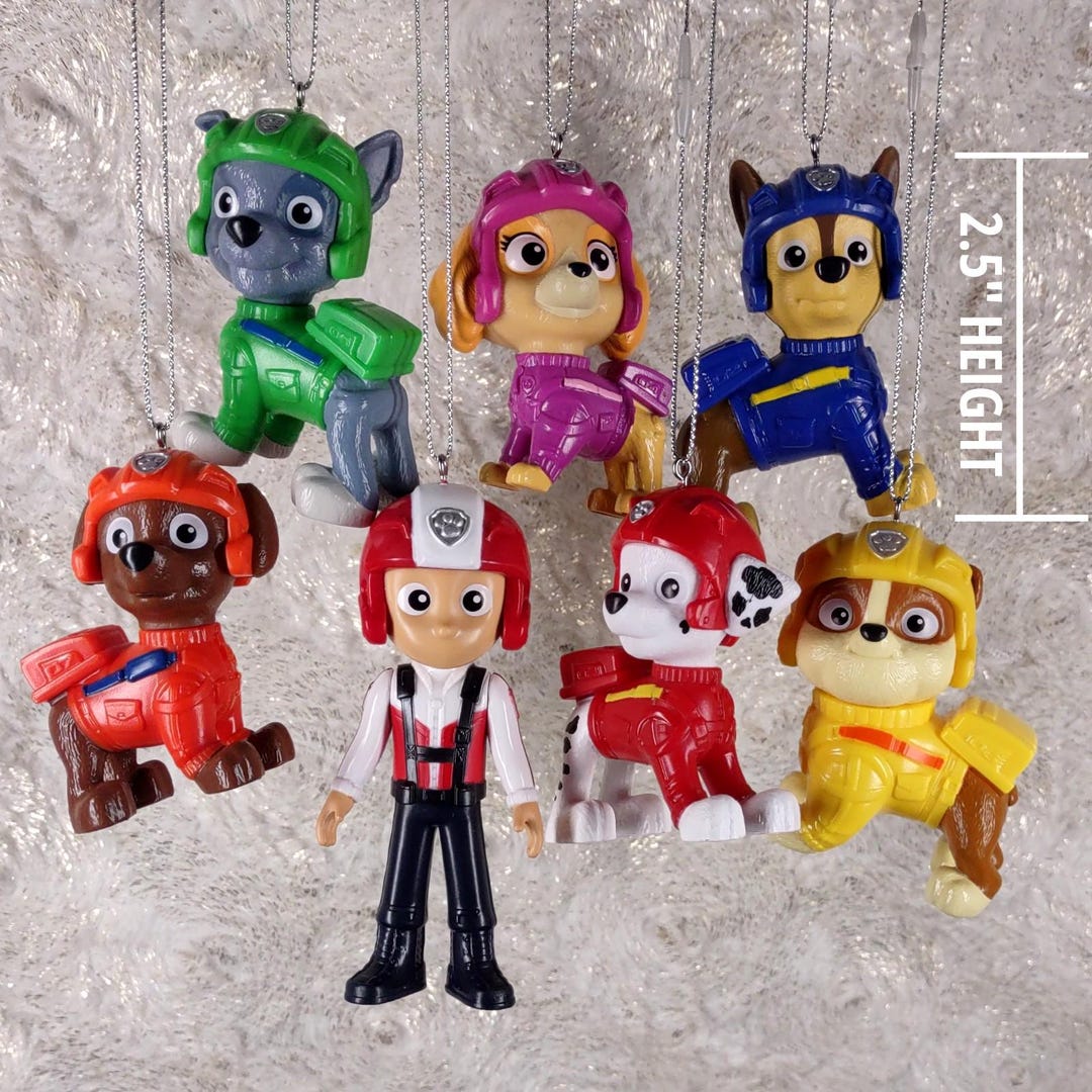 Paw Patrol Christmas Ornamentsnull