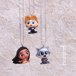 Pocahontas 3pc Disney Doorables Mini Christmas Ornament Set