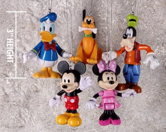 Ensemble de 5 décorations de Noël Mickey Mouse et ses amis