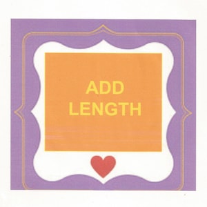 Add 2 Extra Inches in Length to Your Tutu
