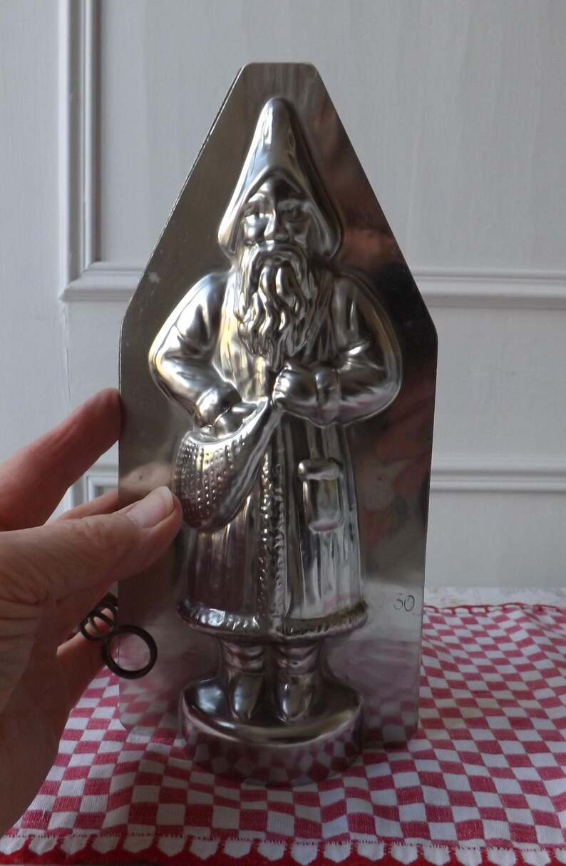 Stampino Per Biscotti Babbo Natale In Rilievo 9 Cm – Divertente E Lucido, Lavabile In Lavastoviglie - 4