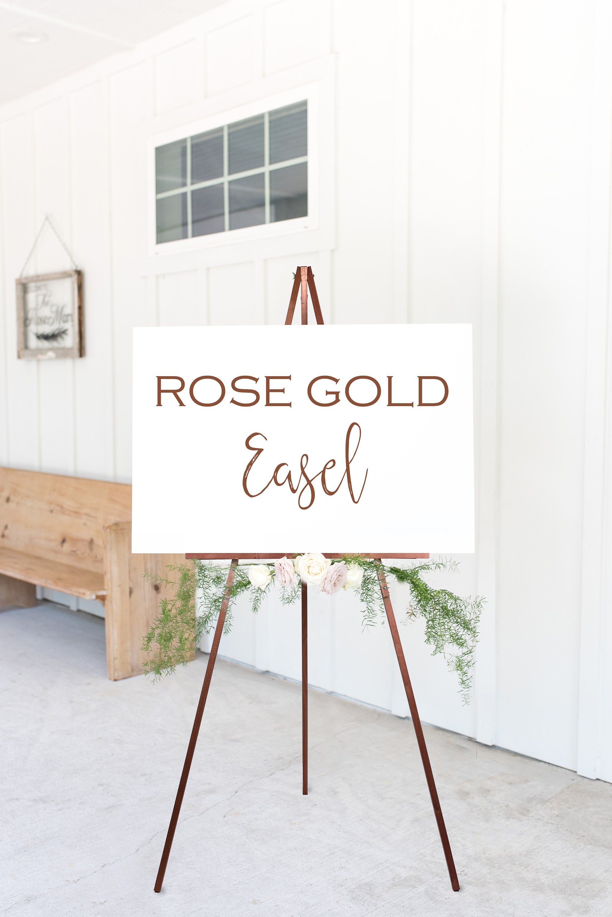Rose Gold Easel 