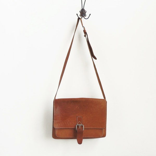 Genuine leather crossbody bag