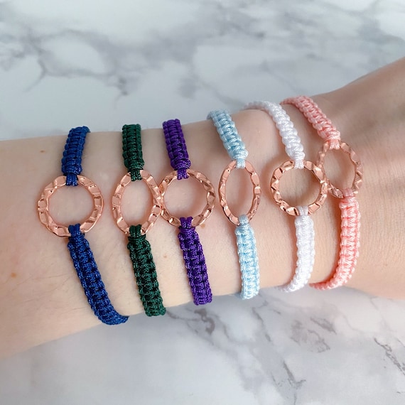 WOVEN FRIENDSHIP BRACELET W/CHARMS LIGHT BLUE WOVEN FRIENDSHIP BRACELET W/CHARMS LIGHT BLUE