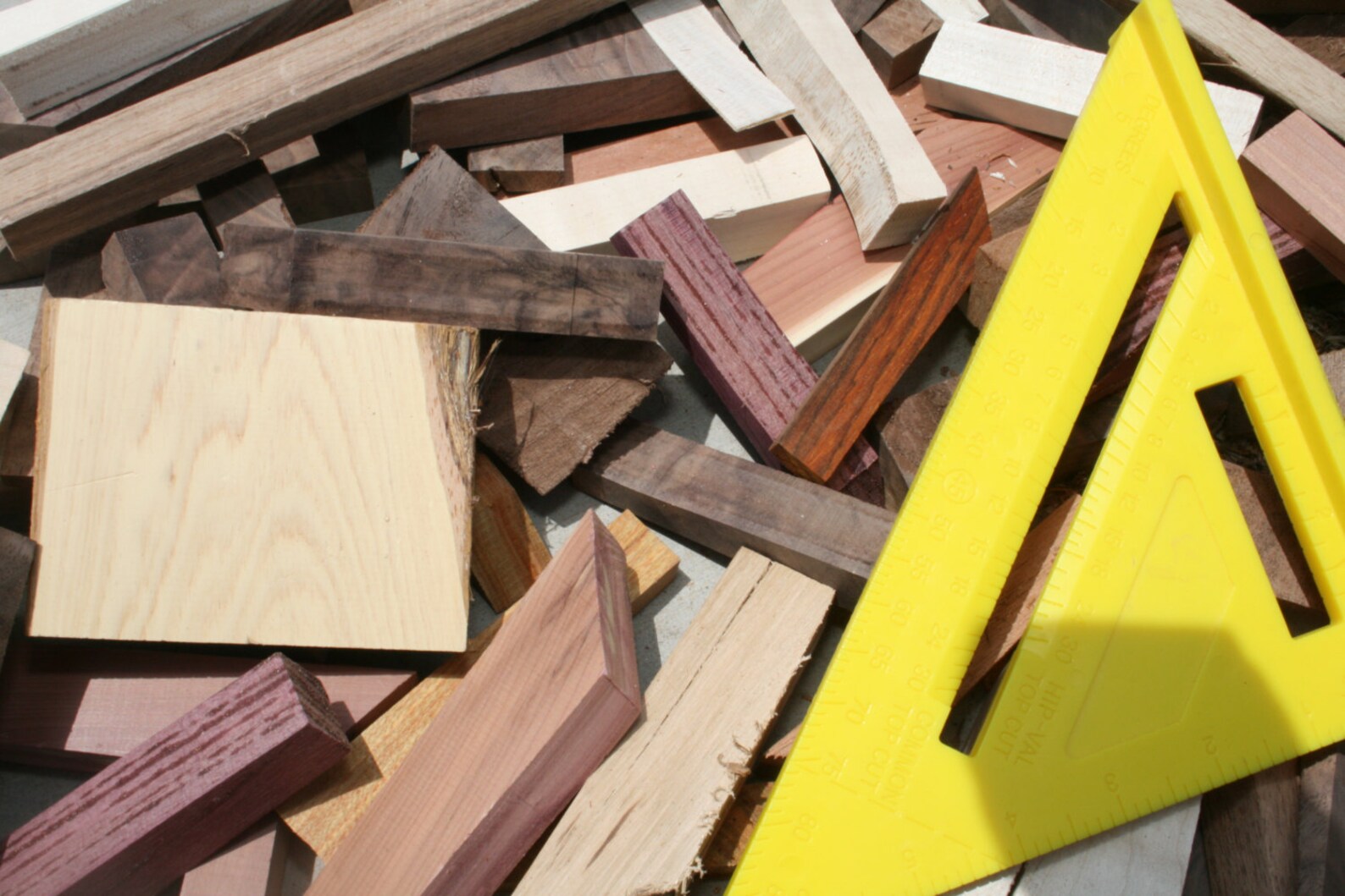 Box of Scrap Wood for Projects USA shipping Included Etsy