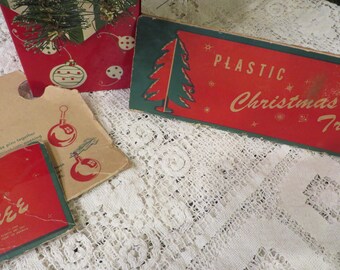 Antique CHRISTMAS Memorabilia, BOX Pcs, 
