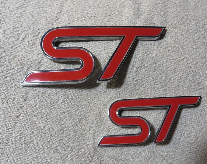 Vintage Car Emblem st // Two Different Sizes 1 1/4 Tall and 1 5/8 Tall