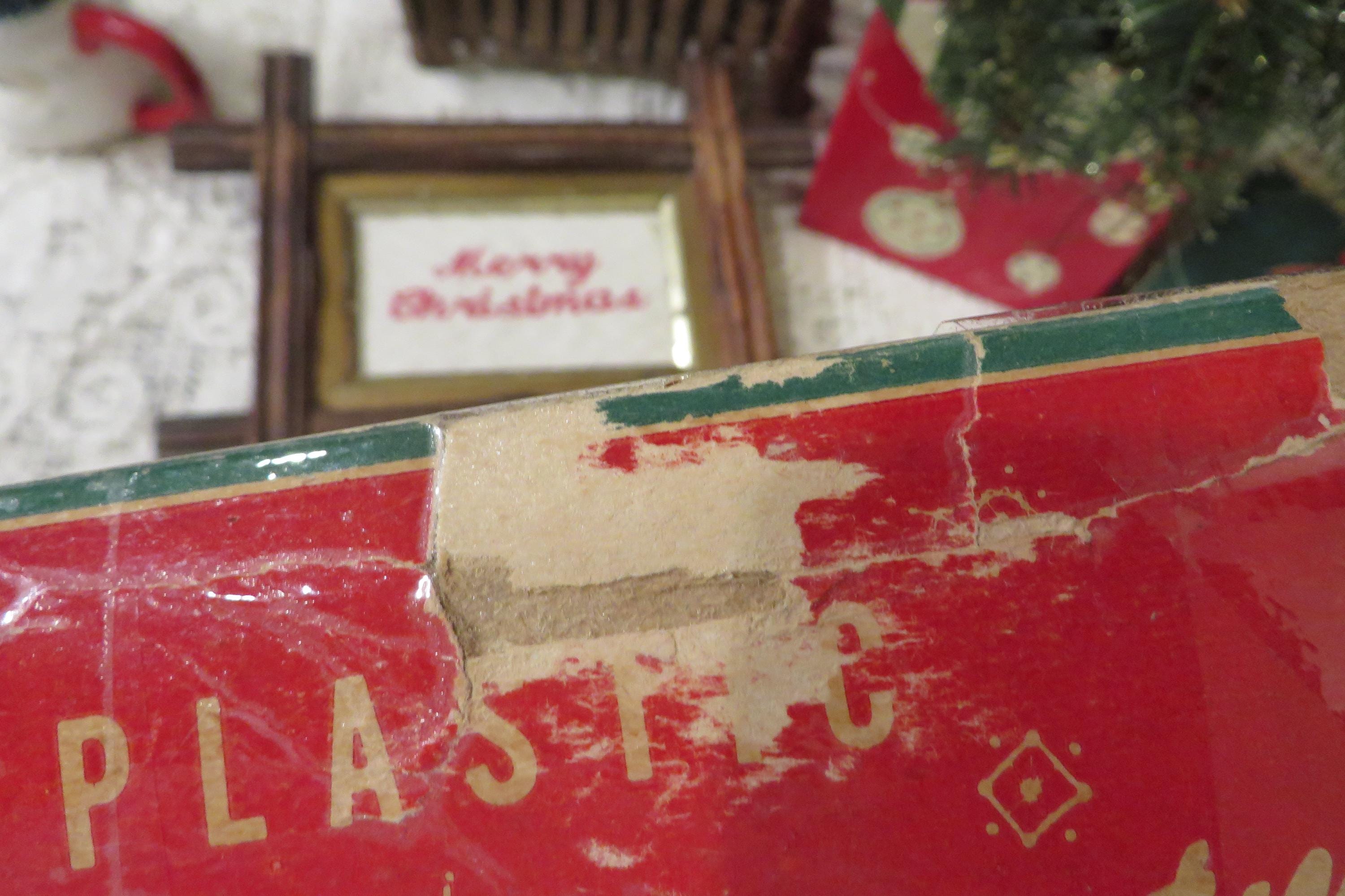 Antique CHRISTMAS Memorabilia, BOX Pcs, 